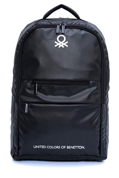 United Colors Of Benetton Unisex Okul, Günlük ve Seyahat Sırt Çantası - Siyah - 20843