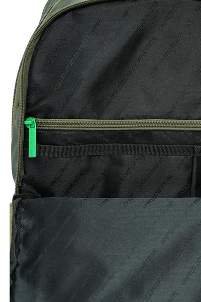 United Colors Of Benetton Unisex Okul, Günlük ve Seyahat Sırt Çantası - Haki - 20830