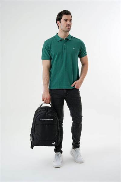 United Colors Of Benetton Unisex Okul, Günlük ve Seyahat Sırt Çantası - Siyah - 20823