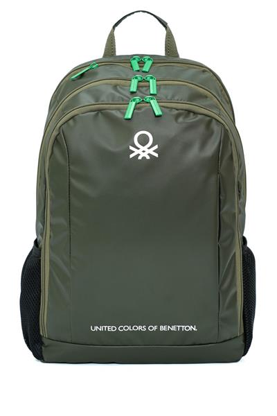 United Colors Of Benetton Unisex Okul, Günlük ve Seyahat Sırt Çantası - Haki - 20830