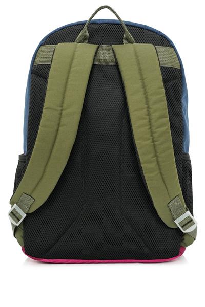 United Colors Of Benetton Unisex Okul, Günlük ve Seyahat Sırt Çantası - Lacivert - Haki - 20898