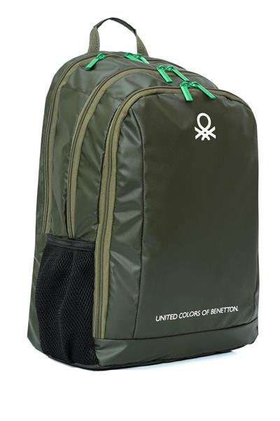 United Colors Of Benetton Unisex Okul, Günlük ve Seyahat Sırt Çantası - Haki - 20830