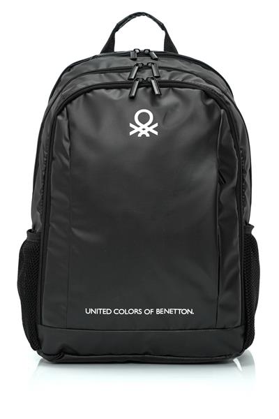 United Colors Of Benetton Unisex Okul, Günlük ve Seyahat Sırt Çantası - Siyah - 20842