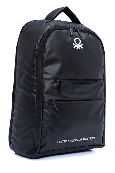 United Colors Of Benetton Unisex Okul, Günlük ve Seyahat Sırt Çantası - Siyah - 20843
