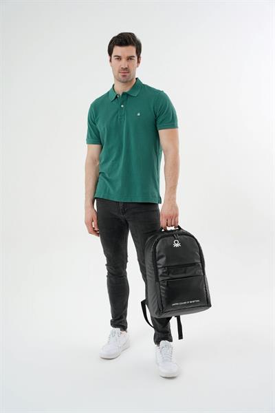 United Colors Of Benetton Unisex Okul, Günlük ve Seyahat Sırt Çantası - Siyah - 20843