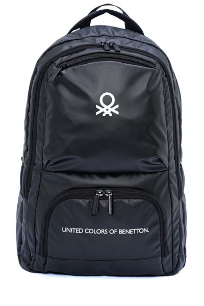 United Colors Of Benetton Unisex Okul, Günlük ve Seyahat Sırt Çantası - Siyah - 20871