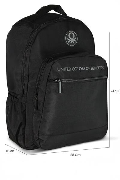 United Colors Of Benetton. Monokrom Style Unisex Çocuk Sırt Çantası - Siyah