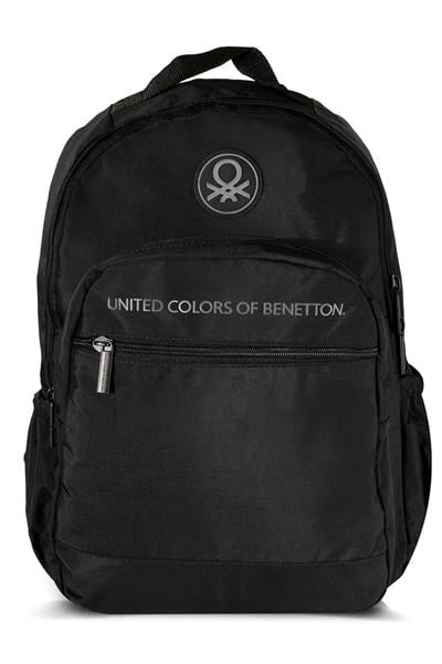 United Colors Of Benetton. Monokrom Style Unisex Çocuk Sırt Çantası - Siyah