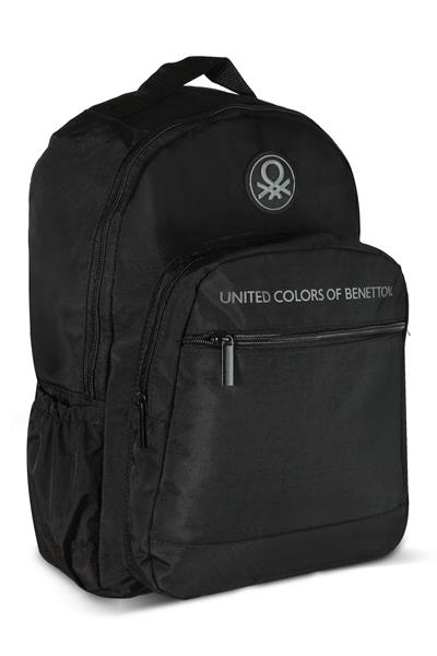 United Colors Of Benetton. Monokrom Style Unisex Çocuk Sırt Çantası - Siyah