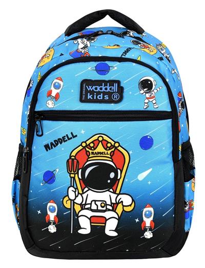 Waddell Astronot Desenli İlkokul Sırt Çantası Ve Beslenme Çantası - Erkek Çocuk