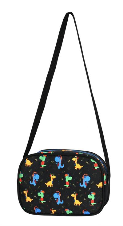 Waddell Çanta Sevimli Dinazorlar Okul Çantası ve Beslenme Çantası Seti - Erkek