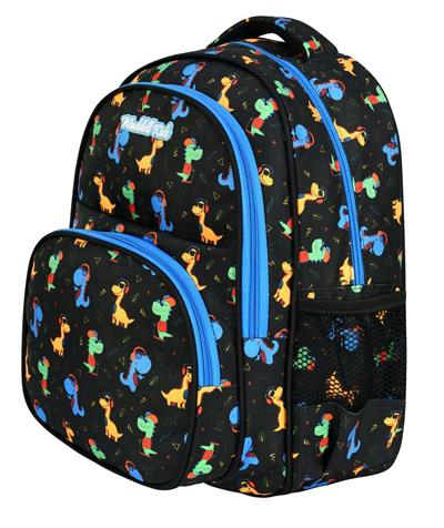 Waddell Çanta Sevimli Dinazorlar Okul Çantası ve Beslenme Çantası Seti - Erkek