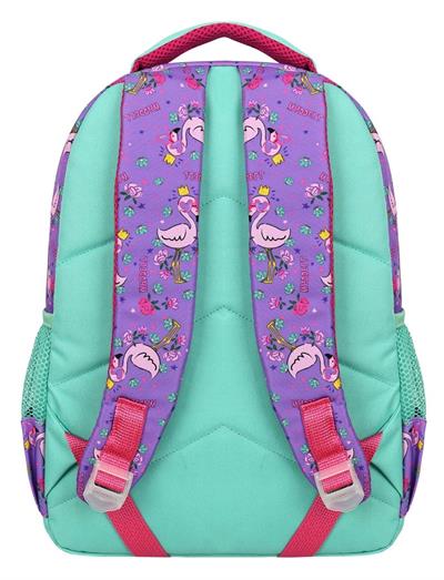 Waddell Flamingo Desenli İlkokul Sırt Çantası Ve Beslenme Çantası - Kız Çocuk