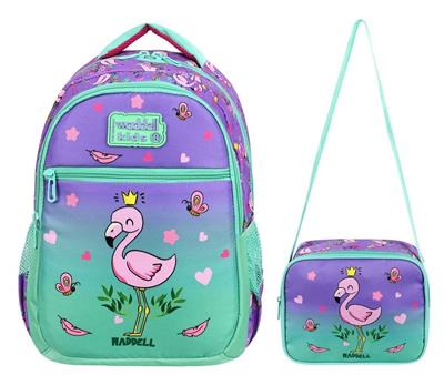 Waddell Flamingo Desenli İlkokul Sırt Çantası Ve Beslenme Çantası - Kız Çocuk
