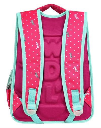 Waddell Fuşya Unicorn Desenli Kız Çocuk İlöğretim Okul Sırt Çantası Ve Beslenme Çantası