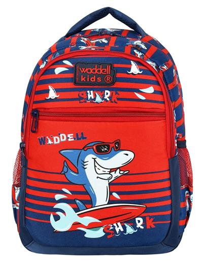 Waddell Köpekbalığı Desenli İlkokul Sırt Çantası Ve Beslenme Çantası - Erkek Çocuk