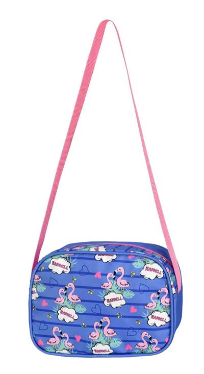Waddell Mavi Flamingo Okul Çantası ve Beslenme Çantası Seti - Kız Çocuk