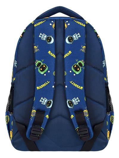 Waddell Robot Desenli İlkokul Sırt Çantası Ve Beslenme Çantası - Erkek Çocuk
