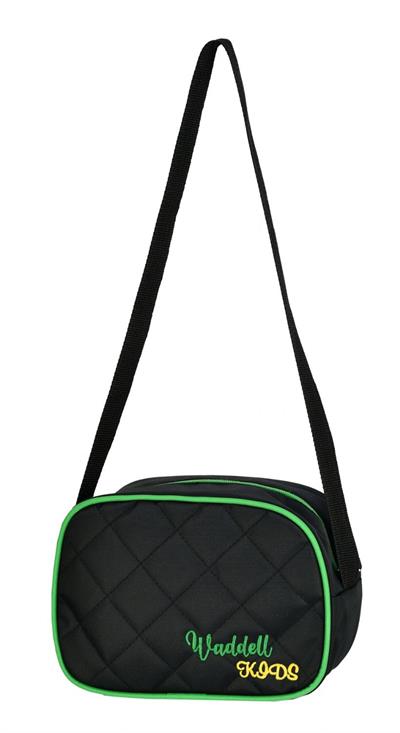 Waddell Siyah Yeşil Dinazor Baskılı İlkokul Çantası - Waddell Bag Okul Çanta Seti - Kız Çocuk