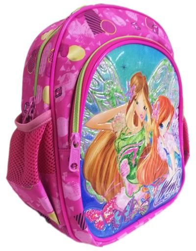 Winx Anaokulu Çantası - İki Bölmeli Kız Çocuk Günlük ve Okul Çantası