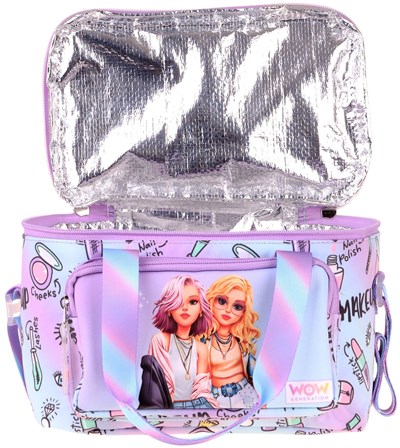 Wow Generation İki Bölmeli Thermo Okul Beslenme Çantası - Friends Baskılı Pembe Renk (Kız Çocuk) - W6055