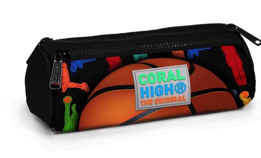 Basketbol Topu Üç Bölmeli Kalem Çantası - Erkek