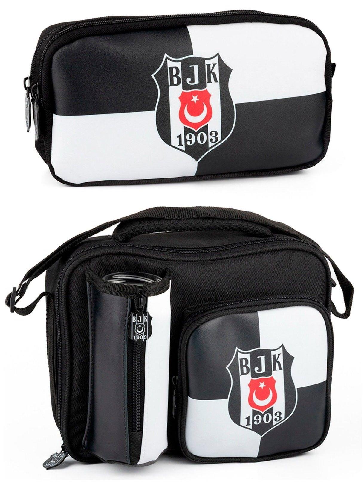 Beşiktaş Erkek Çocuk Okul Beslenme Çantası ve Kalem Çantası Seti - SETME25362