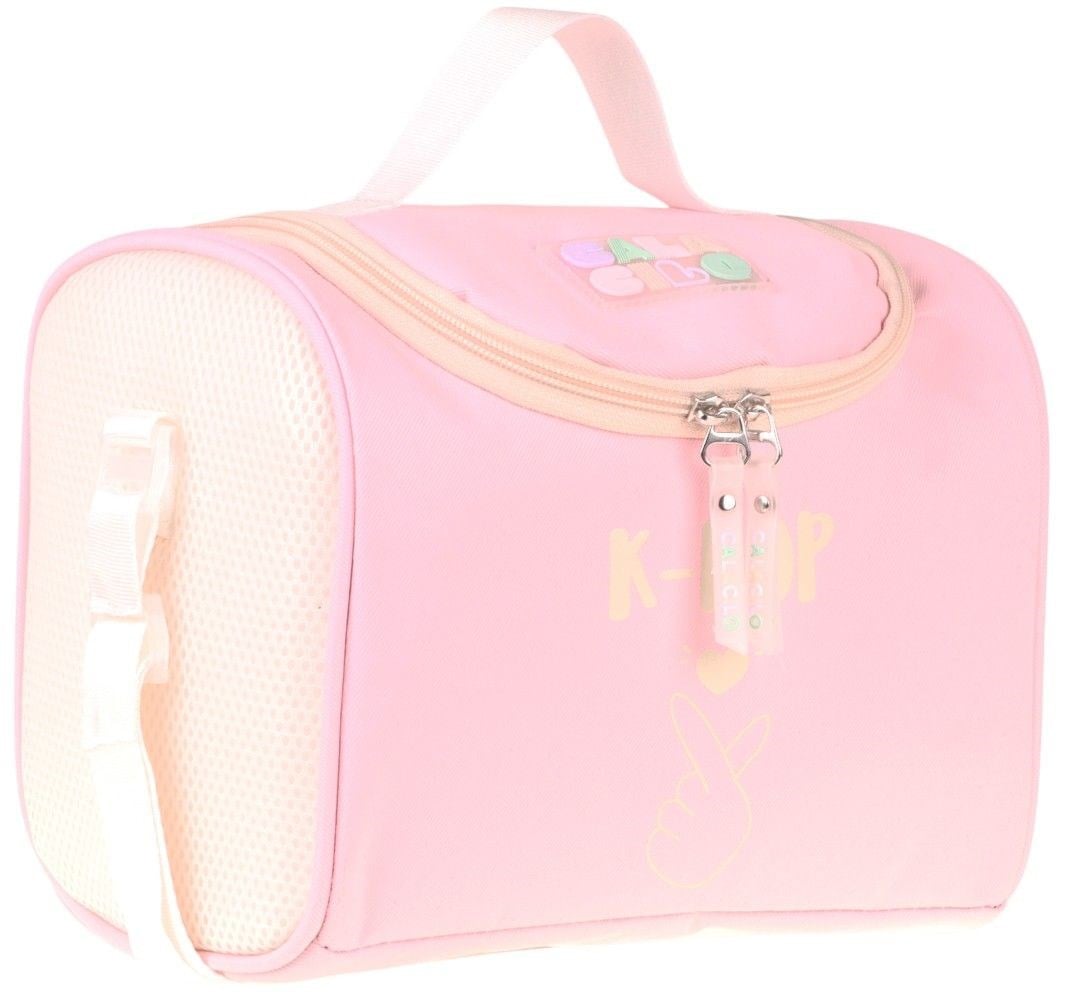 CalaCilo Kız Çocuk K-Pop Pink Isı Yalıtımlı Okul Beslenme Çantası (Pembe) - C4108
