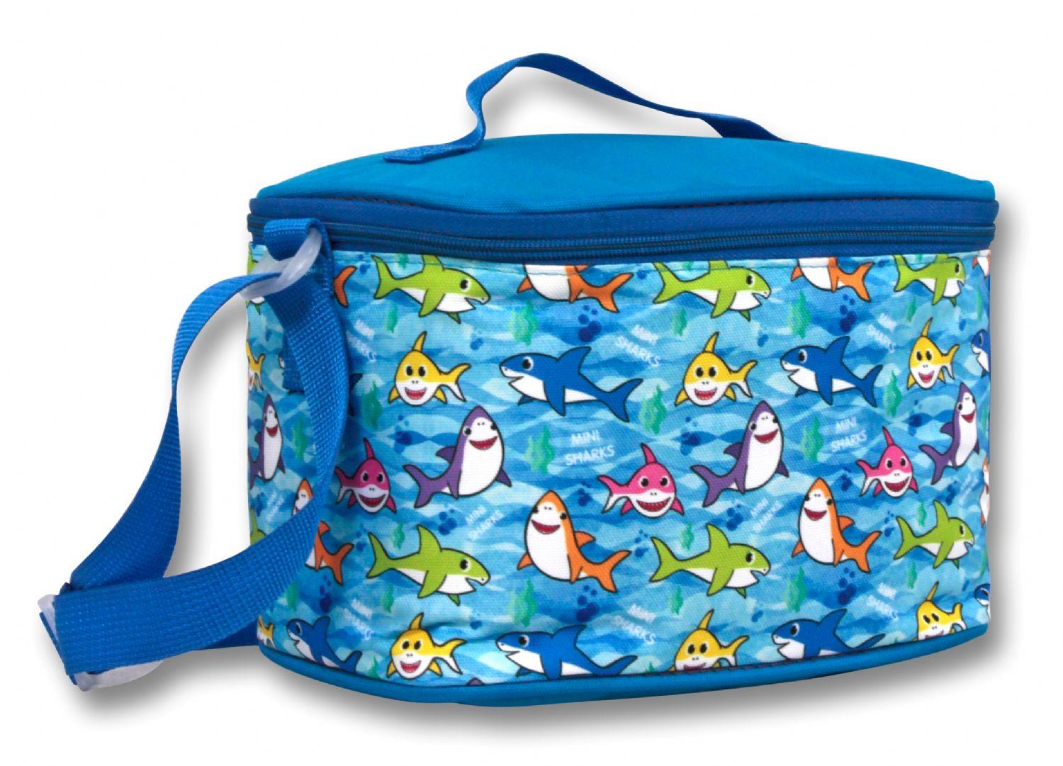 Cennec Termal Mavi Sevimli Köpek Balığı Beslenme Çantası - Erkek Çocuk