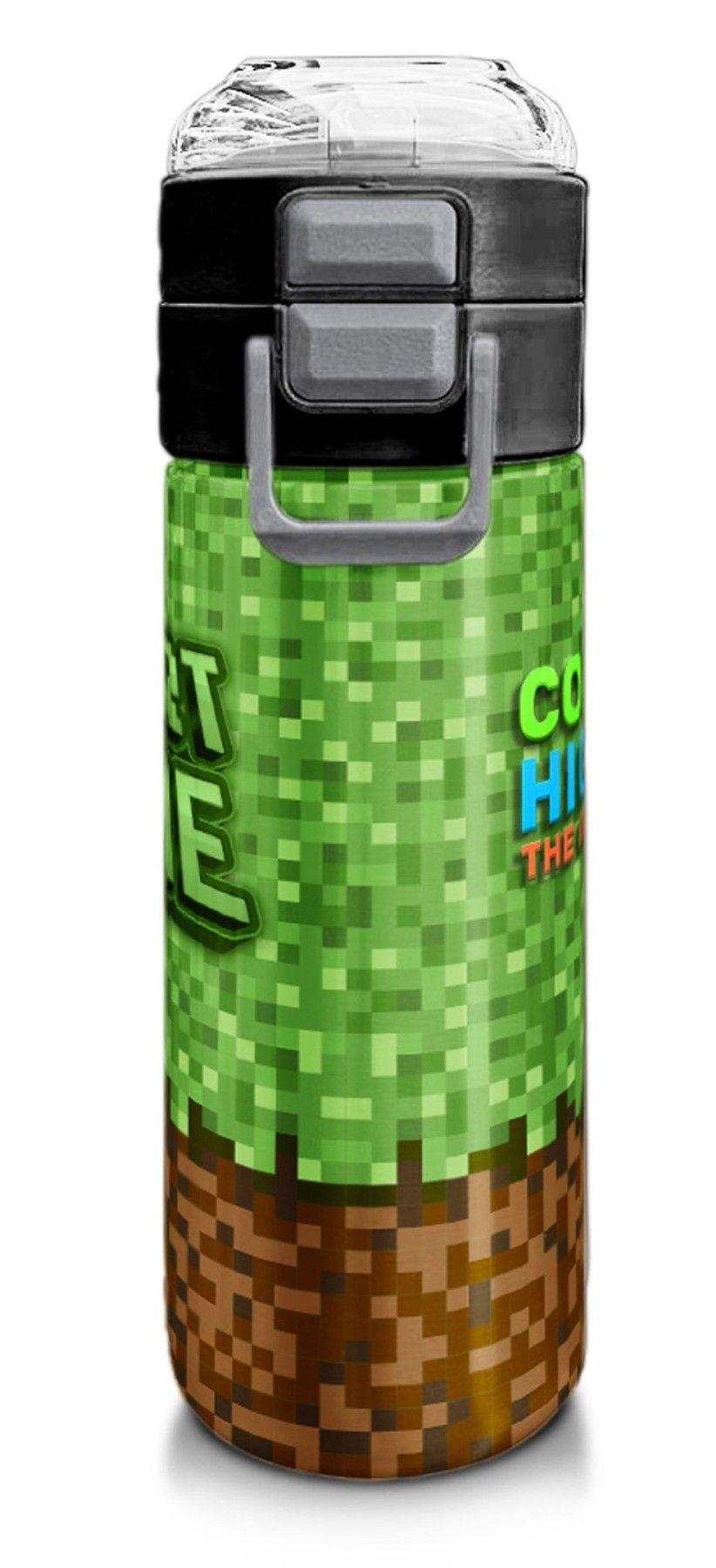 Coral High 500 ml High Craft Desenli - Erkek Çocuk Paslanmaz Çelik Okul Termosu/Suluk/Matara 31992