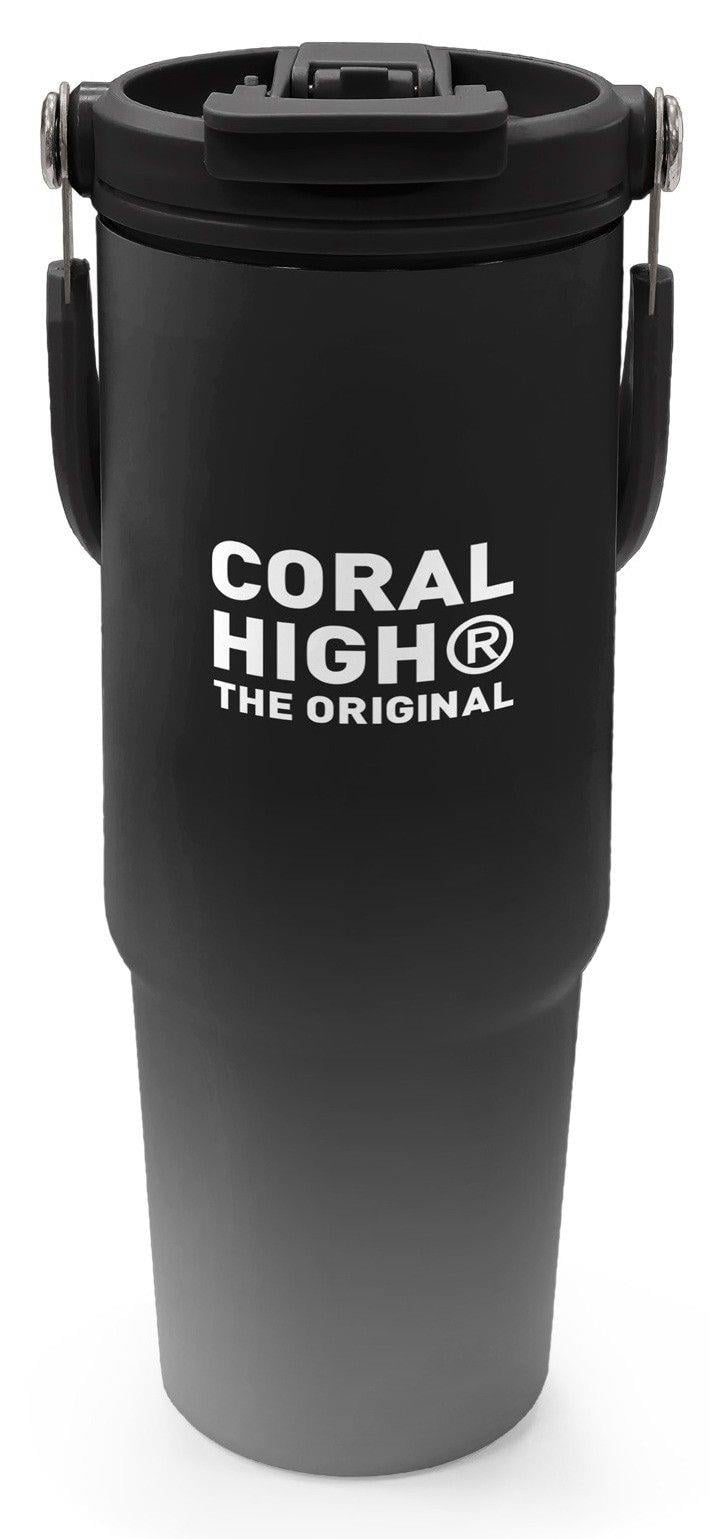 Coral High 900 ml Erkek Çocuk Siyah Gri Gamer Desenli Çelik Termos /Matara - 38744