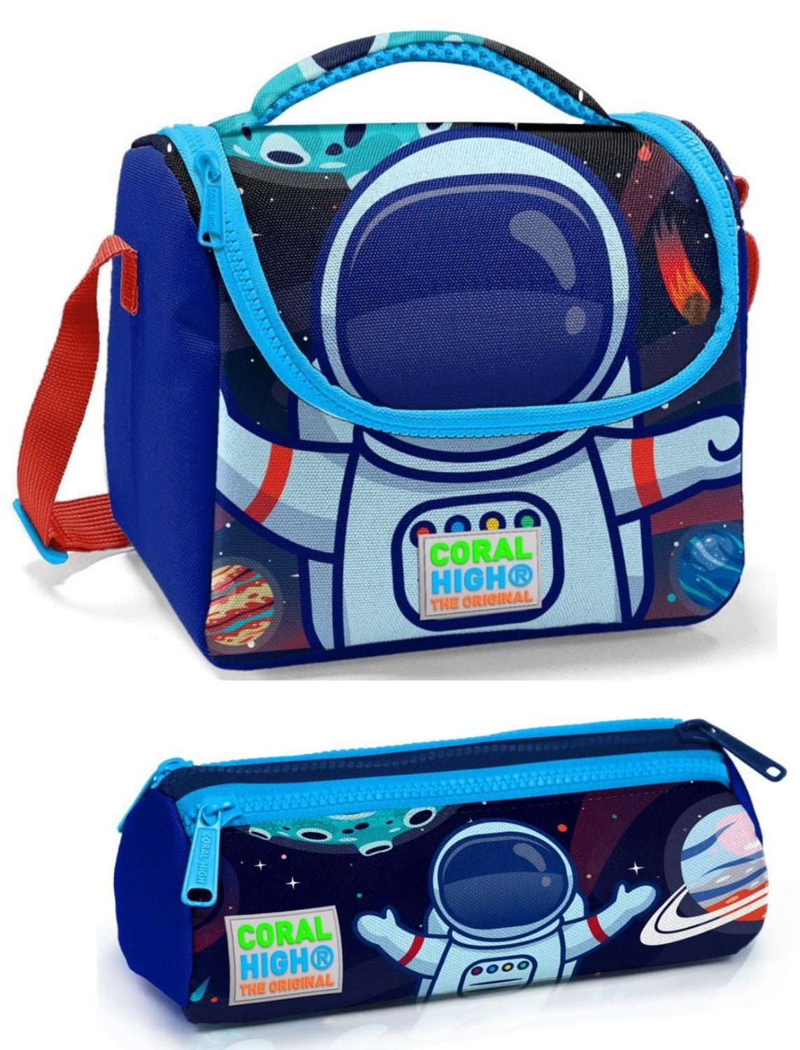 Coral High Erkek  Astronot Beslenme Çantası Seti
