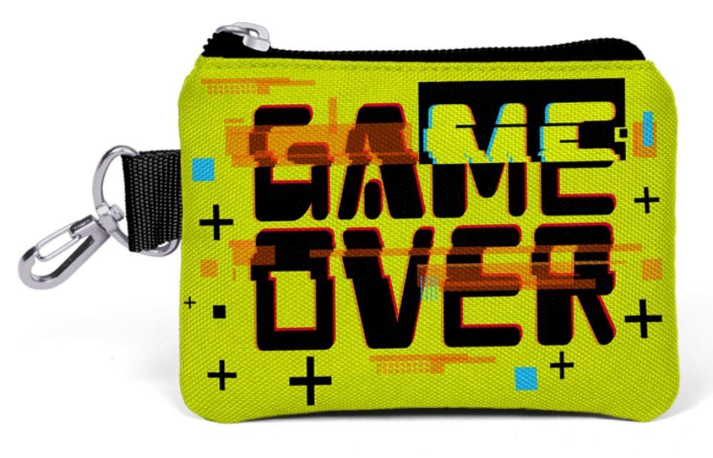 Coral High Game Over Desenli Bozuk Para Çantası - Erkek