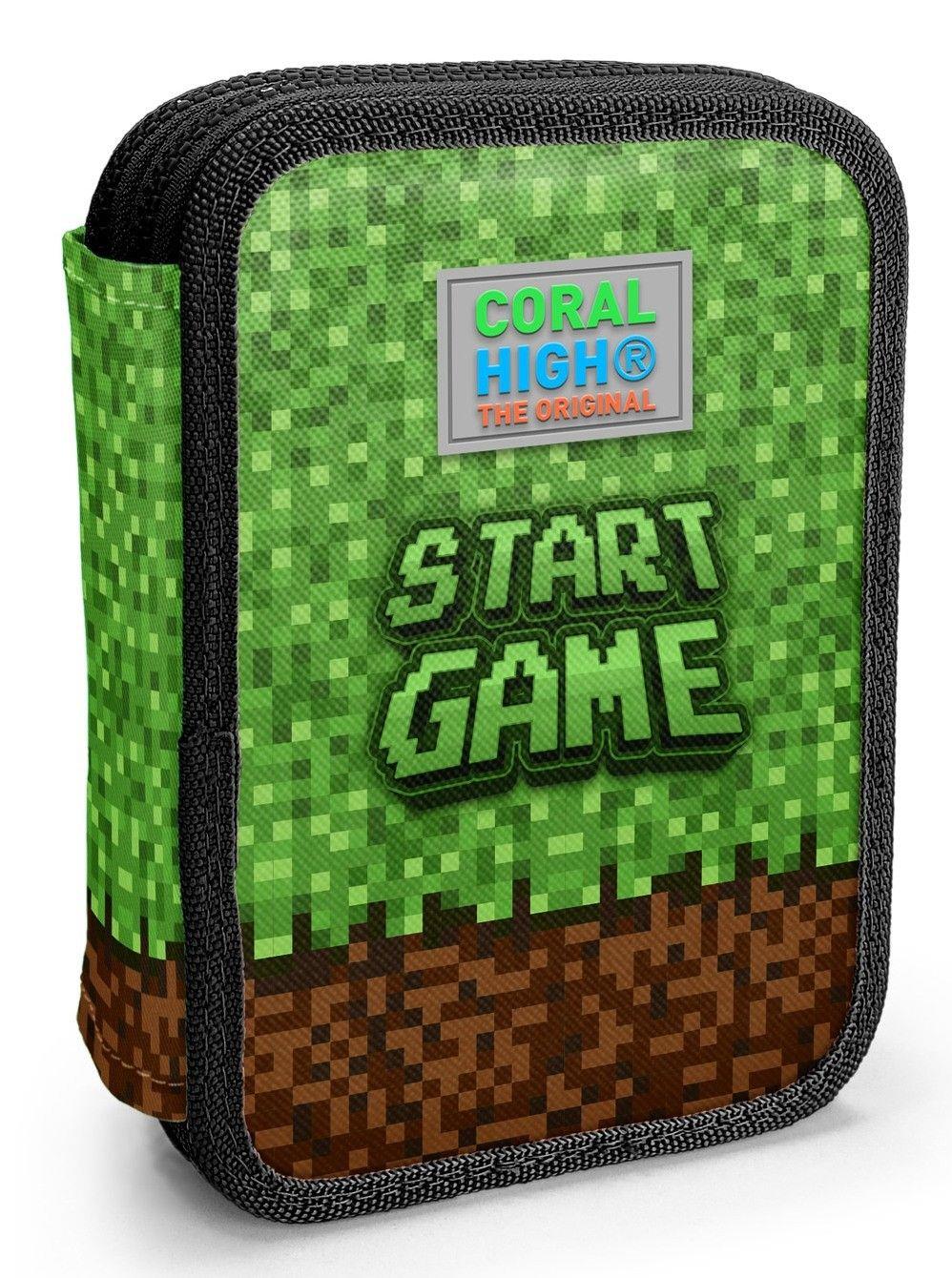 Coral High İki Katlı Düzenleyici Kalem Kutusu - Yeşil Kahverengi Craft, Erkek Çocuk, Yeşil Kahverengi Craft 11154