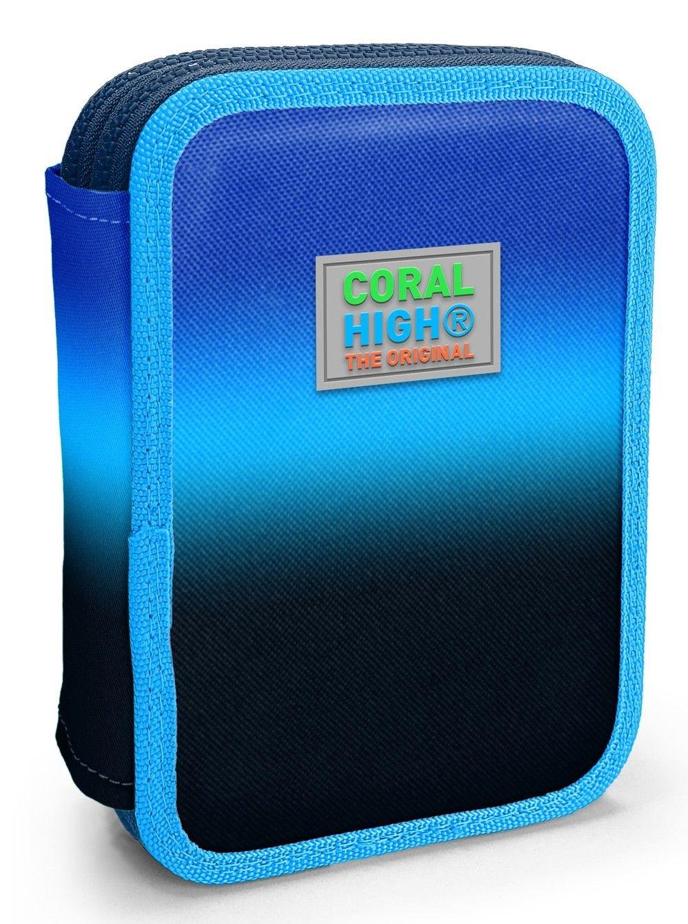 Coral High İki Katlı Düzenleyici Kalem Kutusu - Mavi Lacivert Renk Geçişli, Erkek Çocuk, Mavi Lacivert Renk Geçişli 11152