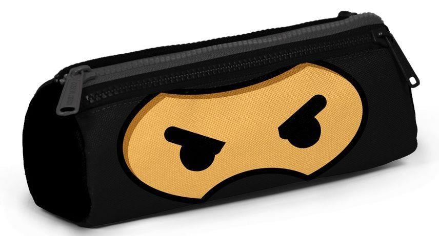 Coral High Kids Ninja Desenli Üç Bölmeli Kalem Çantası - Erkek