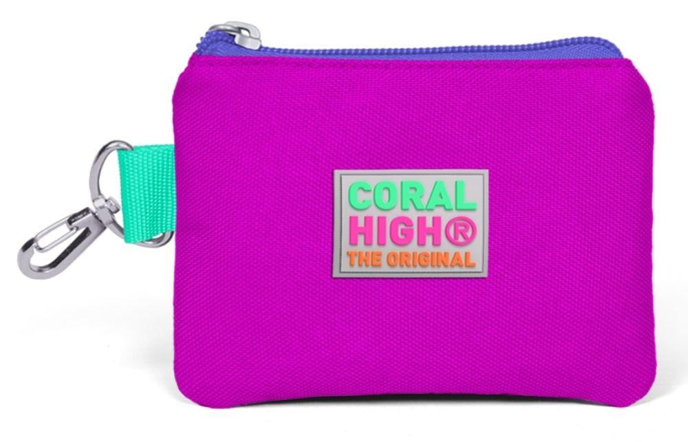 Coral High Pembe Renk Bozuk Para Çantası