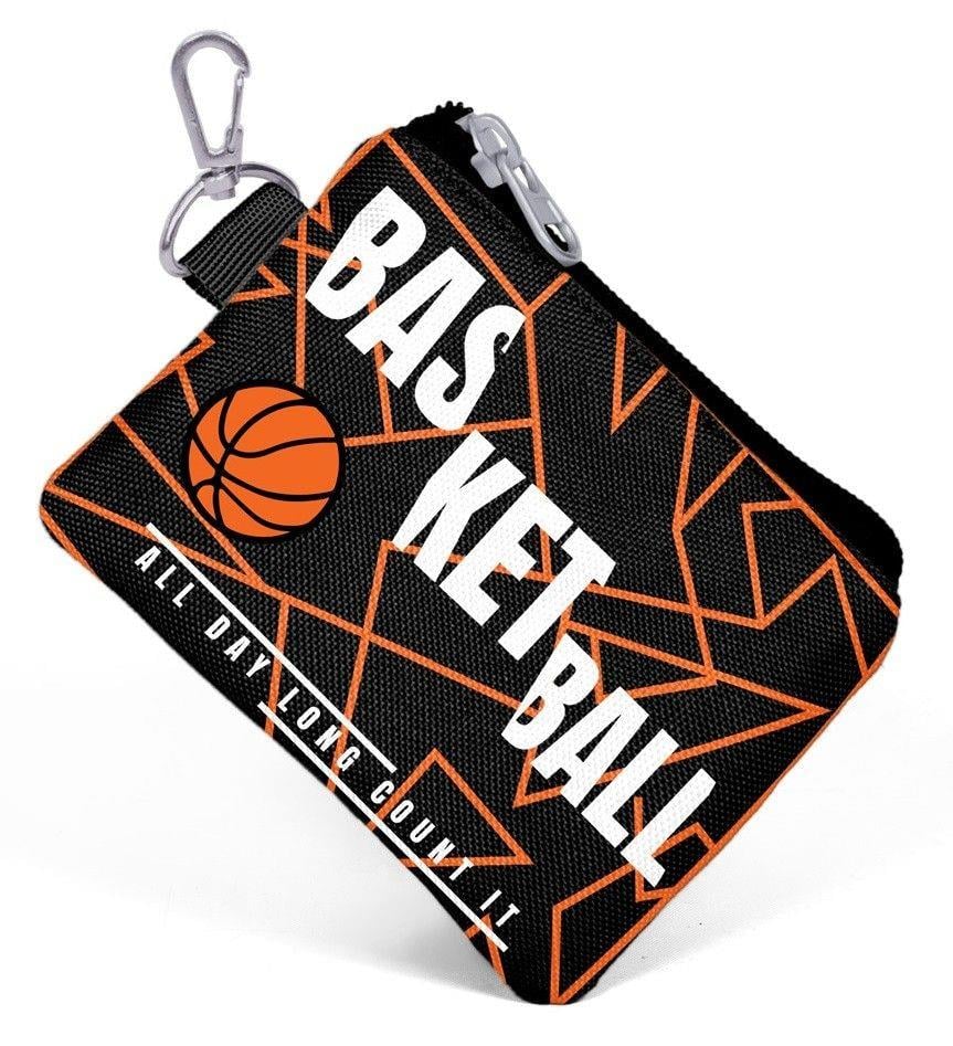 Coral High Siyah Basketbol Bozuk Para Cüzdanı - Erkek Çocuk