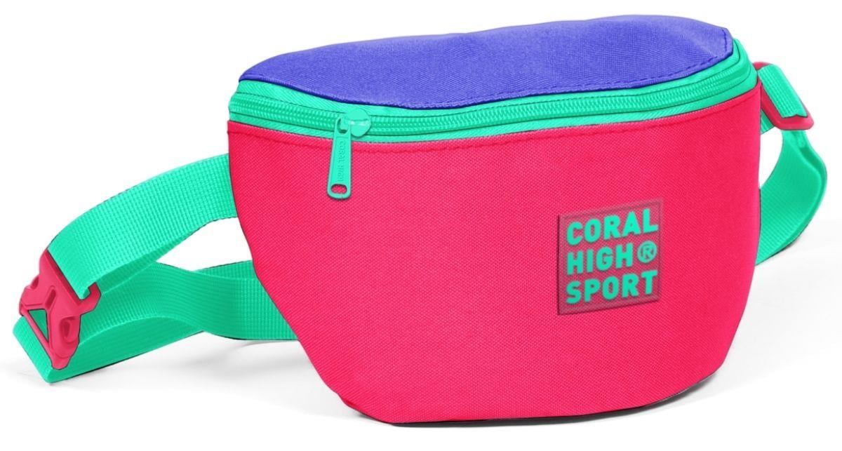 Coral High Sport İki Bölmeli Bel Çantası