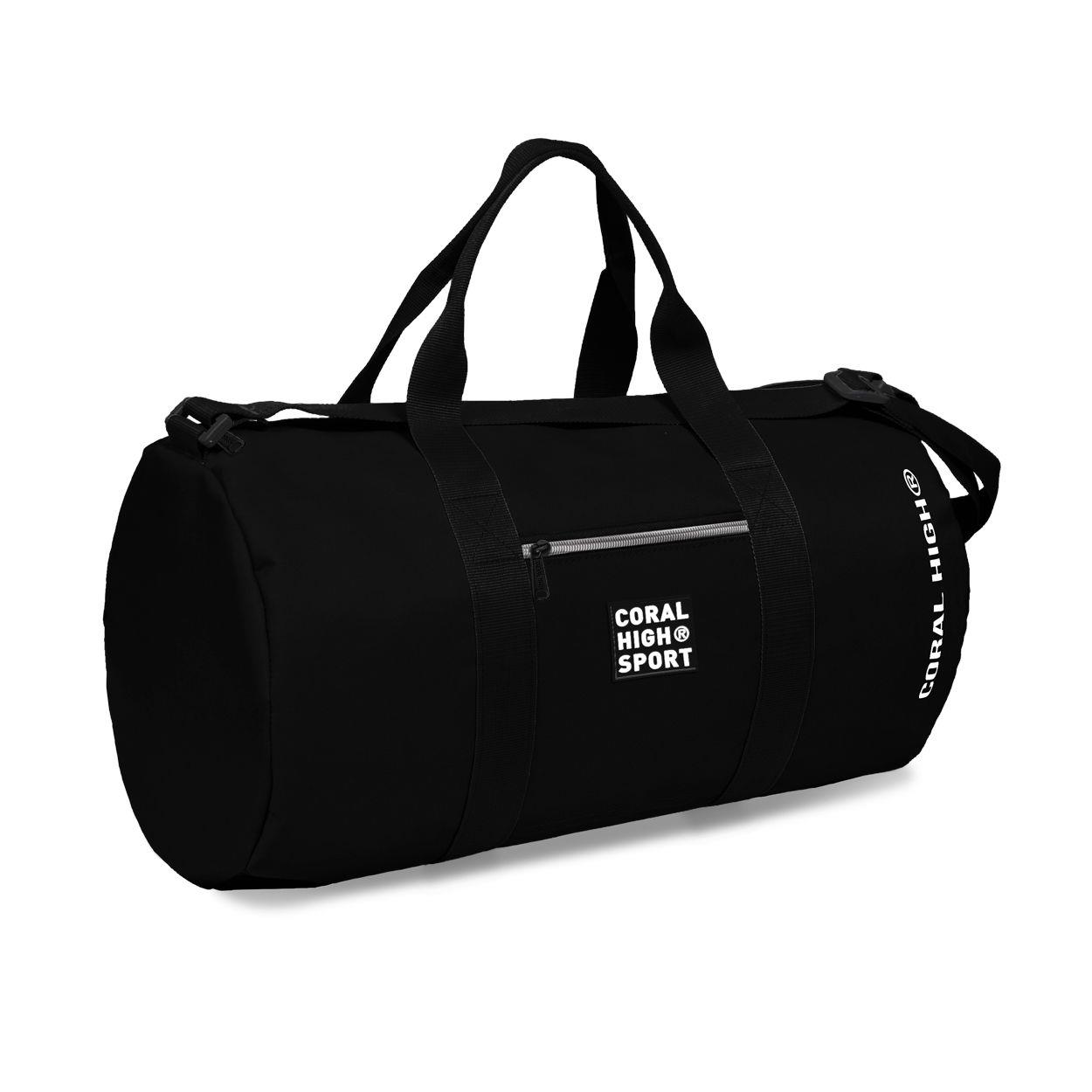 Coral High Sport Siyah Spor Çantası