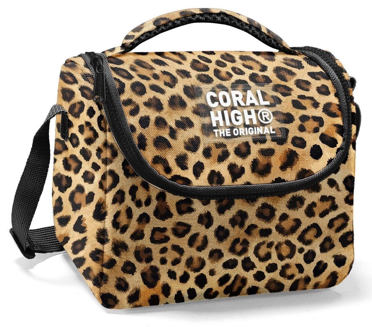 Coral High Thermo Beslenme Çantası - Kız Çocuk, Kahverengi Leopar 22781