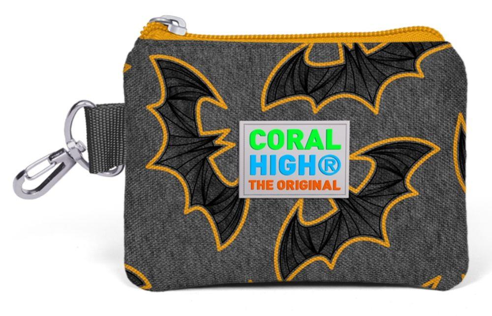 Coral High Yarasa Desenli Bozuk Para Çantası