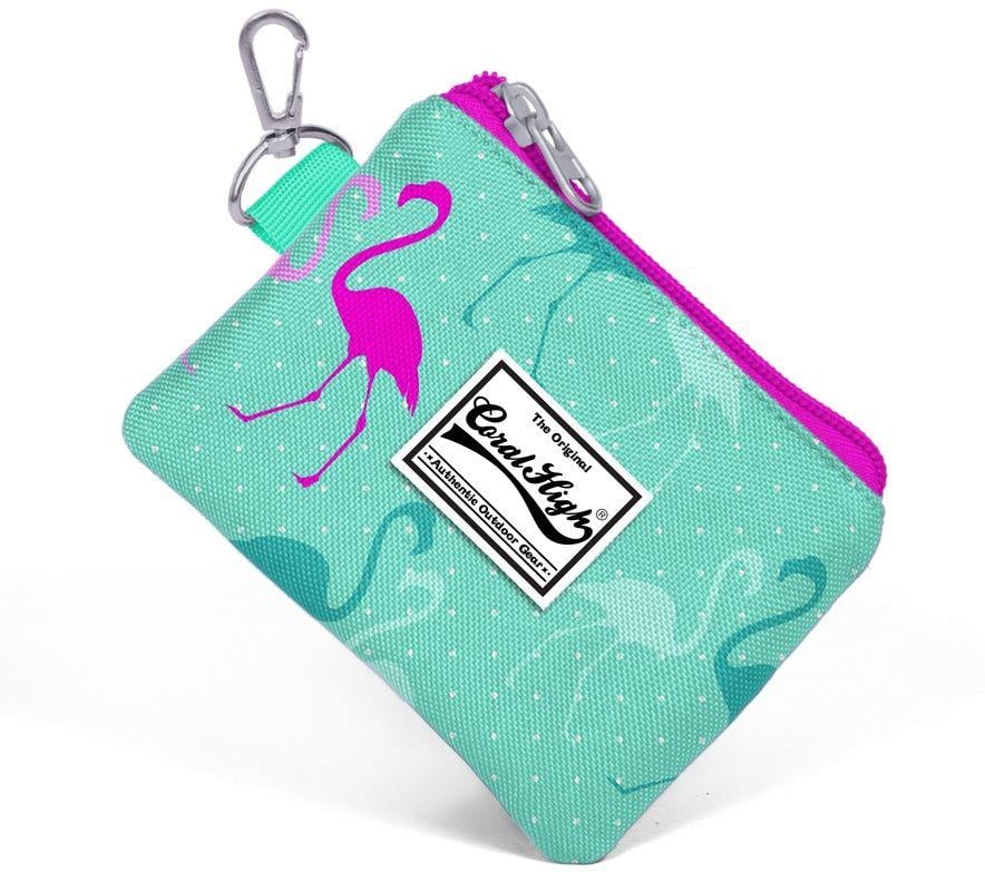 Flamingo Desenli Bozuk Para Çantası