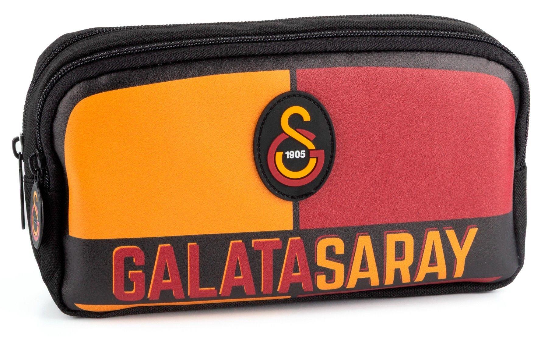 Galatasaray Lisanslı İki Bölmeli Kalem Çantası - 25555