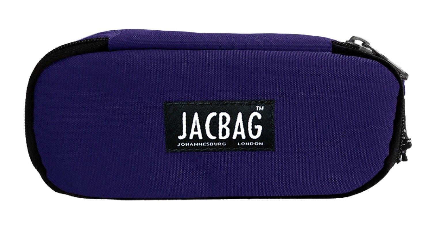 Jacbag Mor Kadın/Kız Çocuk Oval XL Organizer Kalem Kutusu Kalemlik
