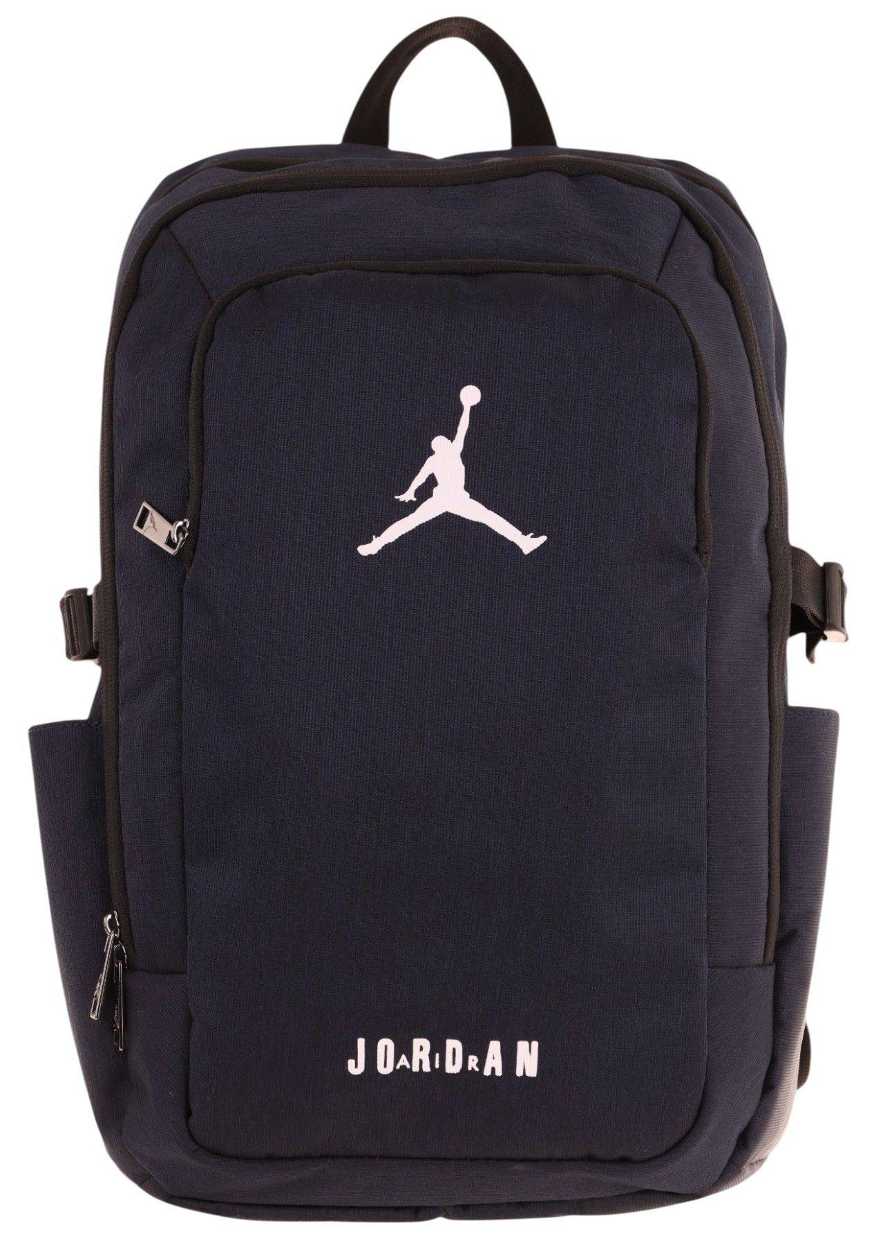Jordan Air Miami Üç Bölmeli Lacivert Erkek Çocuk Sırt Çantası - JA-Q3155