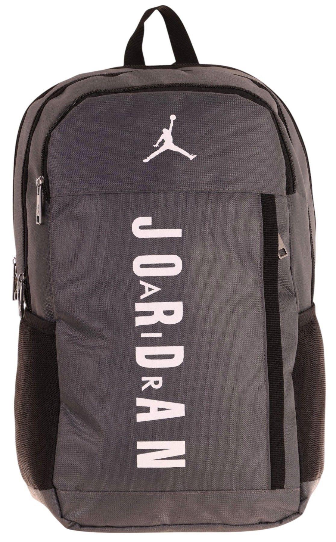 Jordan Air Nevada Gri Dört Bölmeli Erkek Okul ve Günlük Sırt Çantası - JA-Q3151