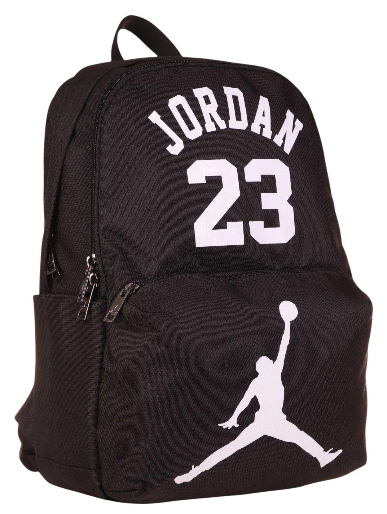 Jordan Air Okul ve Günlük Sırt Çantası (Minnesota Siyah) - Erkek - Üç  Bölmeli - Q3129