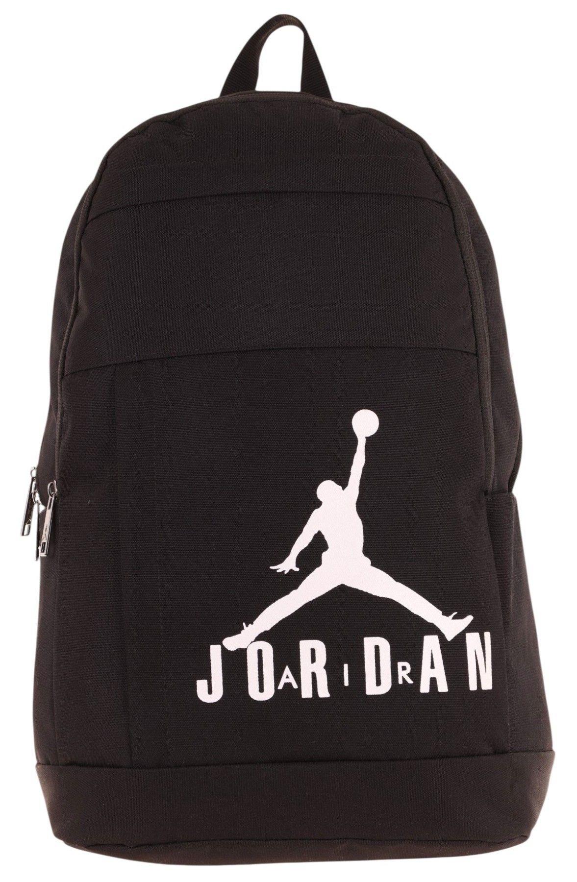 Jordan Air Olympia Siyah Erkek Sırt Çantası (Dört Bölmeli) - Q3118