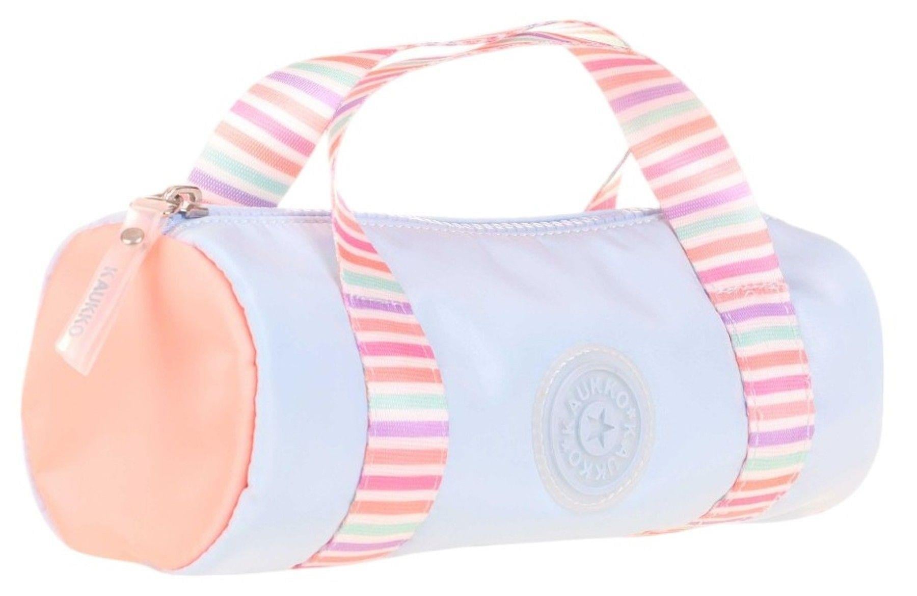 Kaukko Kız Çocuk Tek Bölme Taşıma Askılı Kalem Çantası - Mavi - K2598